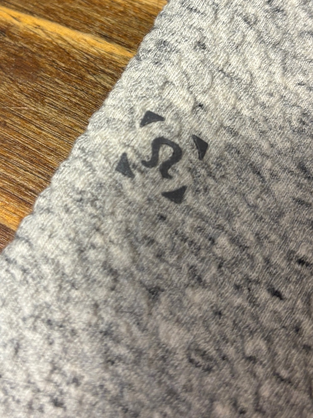 Lululemon At Ease Jogger Heathered Gray Black Men’s L Cotton Blend Sweatpants - Picture 13 of 16